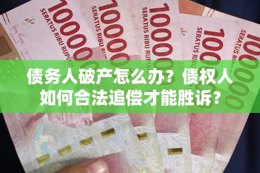 武汉债务人破产怎么办？债权人如何合法追偿才能胜诉？