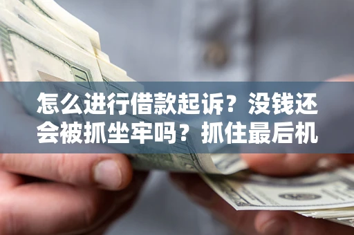 武汉怎么进行借款起诉？没钱还会被抓坐牢吗？抓住最后机会！