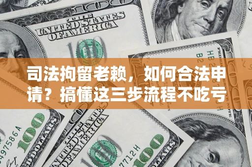 武汉司法拘留老赖，如何合法申请？搞懂这三步流程不吃亏！