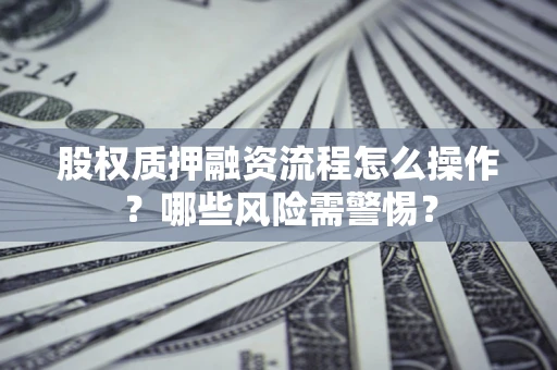 武汉股权质押融资流程怎么操作？哪些风险需警惕？