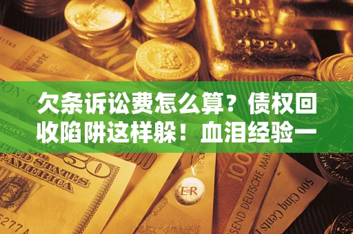 武汉欠条诉讼费怎么算？债权回收陷阱这样躲！血泪经验一次讲透