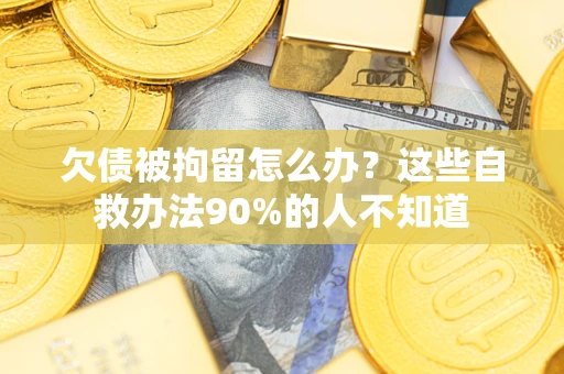 武汉欠债被拘留怎么办？这些自救办法90%的人不知道