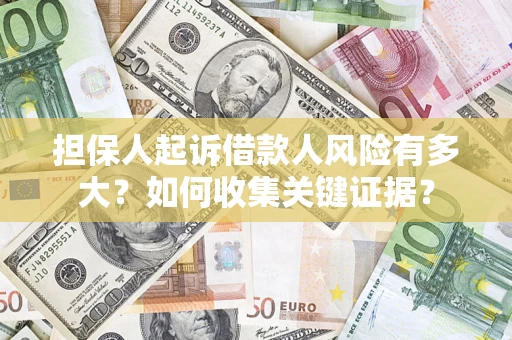 武汉担保人起诉借款人风险有多大？如何收集关键证据？