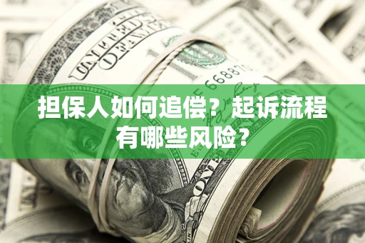 武汉担保人如何追偿？起诉流程有哪些风险？