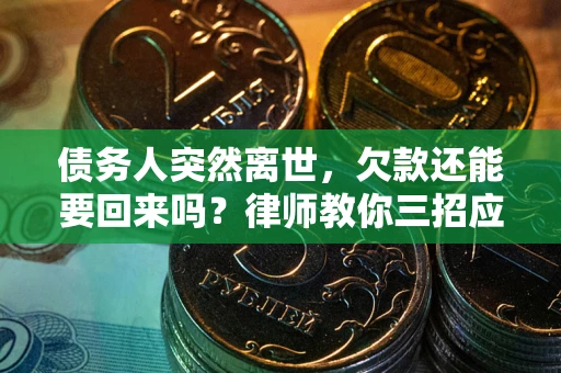 武汉债务人突然离世，欠款还能要回来吗？律师教你三招应对
