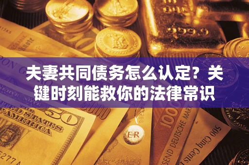 武汉夫妻共同债务怎么认定？关键时刻能救你的法律常识
